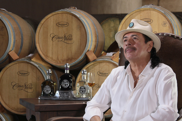 Carlos Santana at Casa Noble